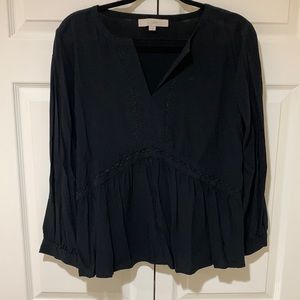 Black Loft Blouse